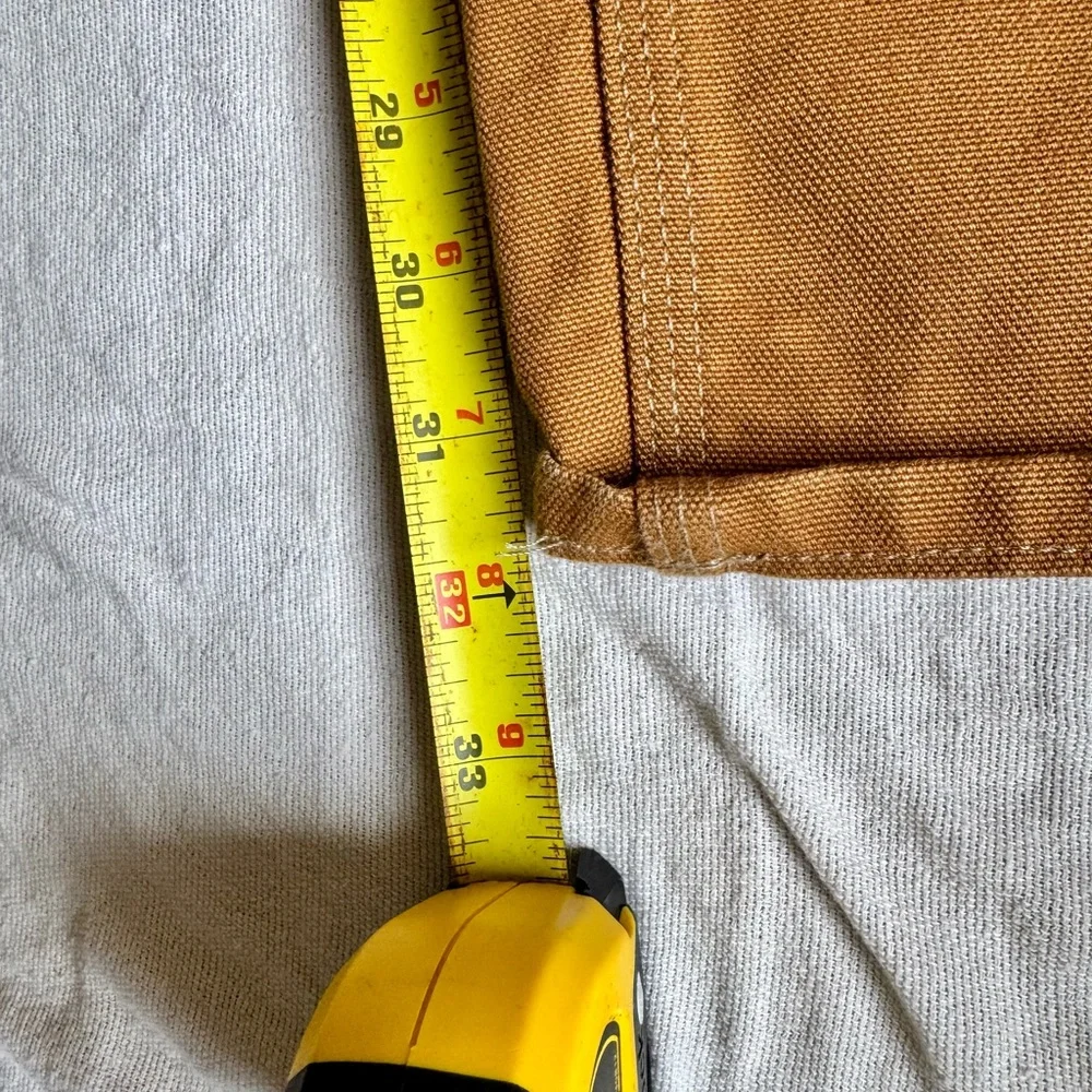 Carhartt Brown Canvas Double knee Work Pants EUC MADE IN USA - Picture 4 of 8